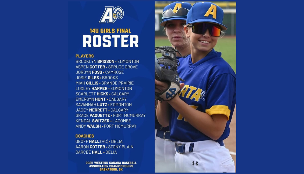 2025 Western Canada Baseball Championships – 14U Roster Announced