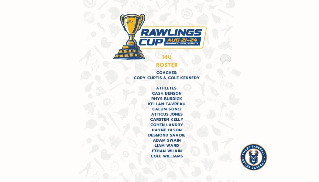 Bucks Rawlings Team Announced