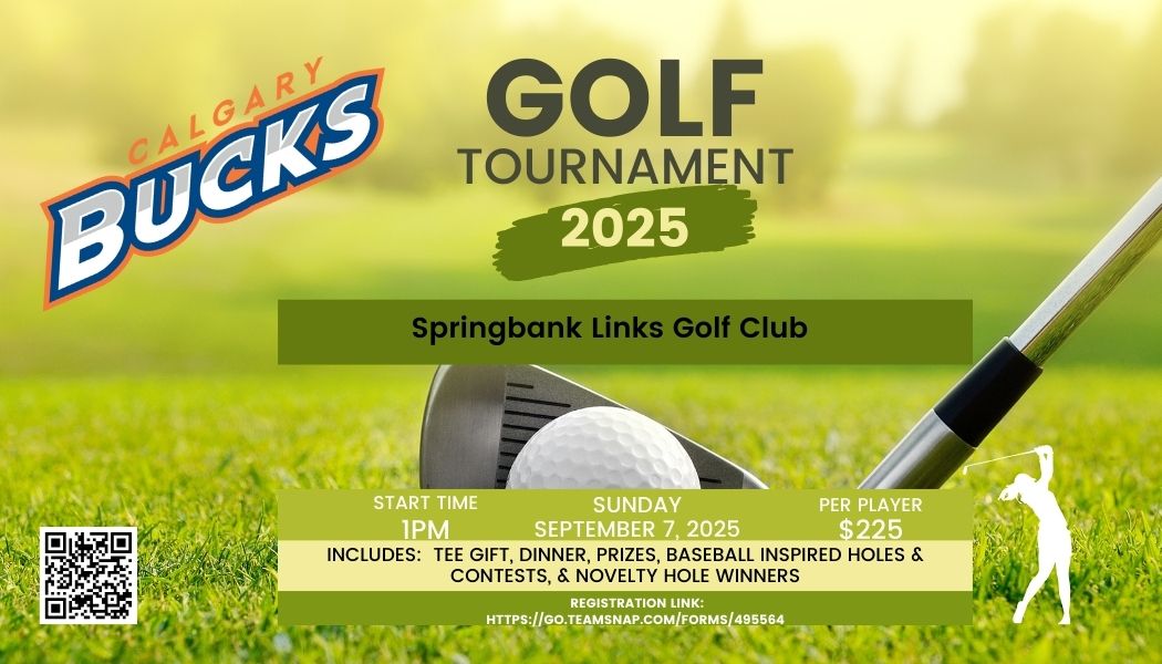 Calgary Bucks Golf Tournament – Sept 7, 2025